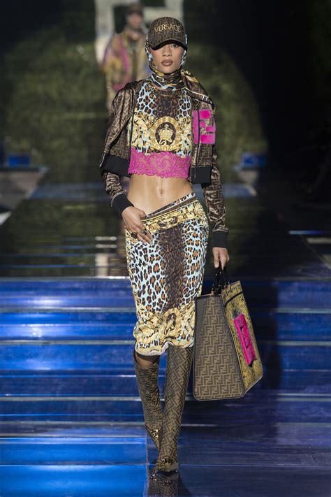 versace fendi models|Versace Fendi runway.